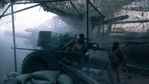 Ukraińscy żołnierze w okolicach Pokrowska