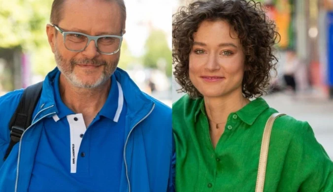 Artur Żmijewski z córką Ewą