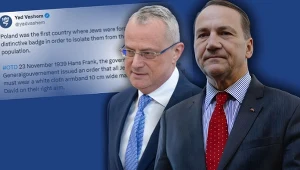 Były ambasador RP Marek Magierowski i szef MSZ Radosław Sikorski odnieśli się do wpisu Jad Waszem