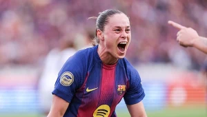 Była 14. minuta, gdy Pajor wkroczyła do akcji. Cztery gole, Polka znów bohaterką