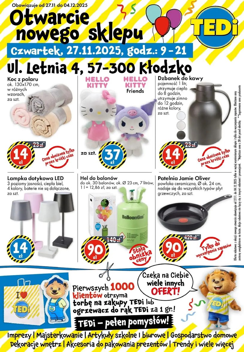 TEDi: 1 gazetka