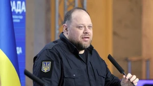Przewodniczący ukraińskiego parlamentu Rusłan Stefańczuk