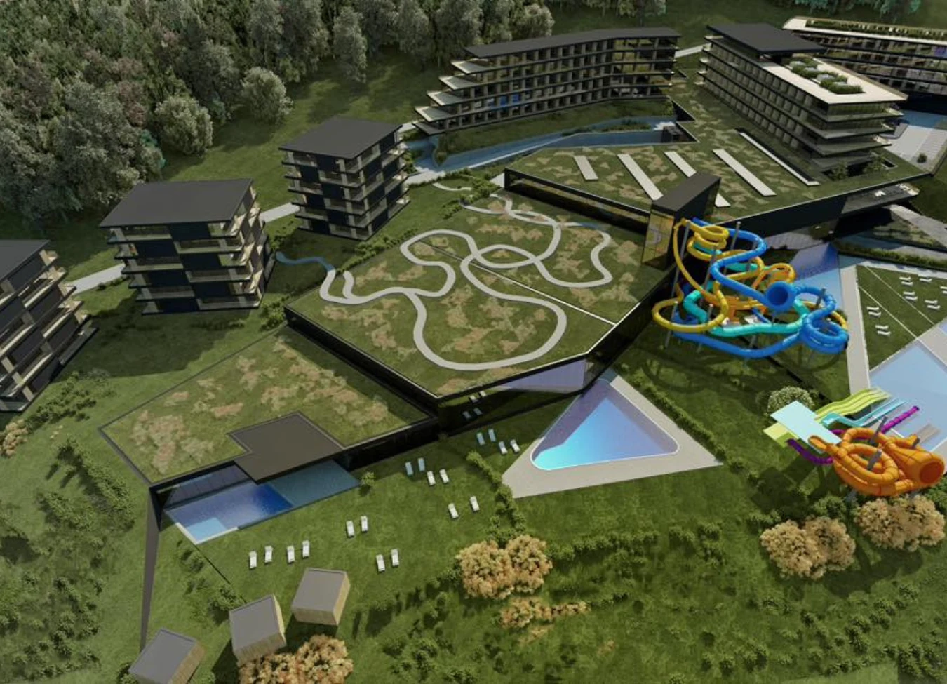 W popularnym uzdrowisku powstanie aquapark ze stokiem narciarskim