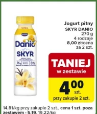 Jogurt pitny Danio