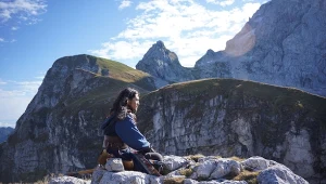 Na planie filmu "Dziki", fot. Kamil Kułagowski