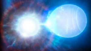 Wampiryczna gwiazda pożera swoją ofiarę. Przełom dzięki sondzie NASA