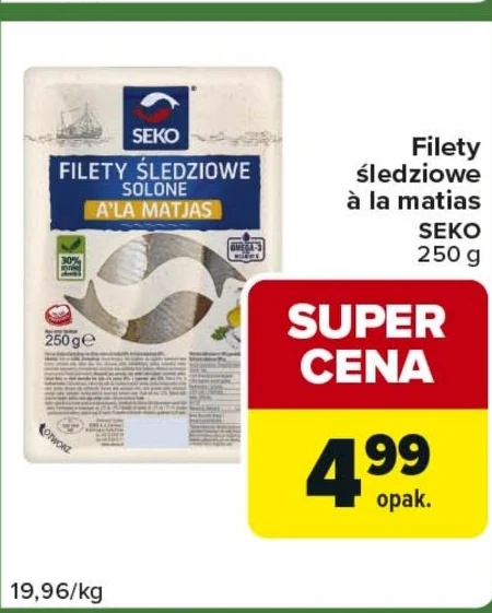 Filety śledziowe Seko