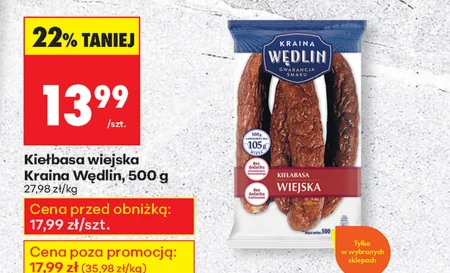 Kiełbasa wiejska Kraina Wędlin