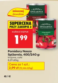 Нарізані помідори Spiżarnia