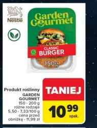 Burger roślinny Garden Gourmet
