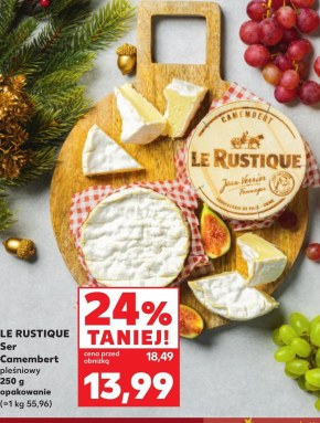 Ser pleśniowy Le Rustique niska cena