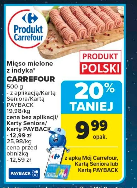 Mięso mielone Carrefour