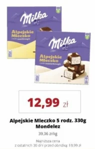 Mleczko alpejskie Milka