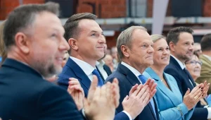 Politycy KO w trakcie październikowego kongresu partii