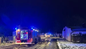 W pożarze budynku mieszkalnego w Pszczynie zginęła jedna osoba
