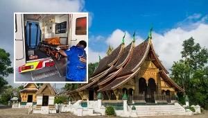 Poruszenie w świątyni. Z trumny dobiegało ciche pukanie