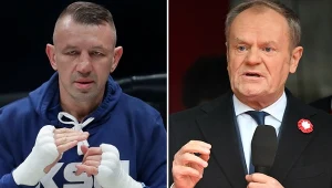 Tomasz Adamek, Donald Tusk