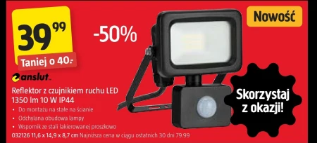 Reflektor z czujnikiem ruchu Anslut