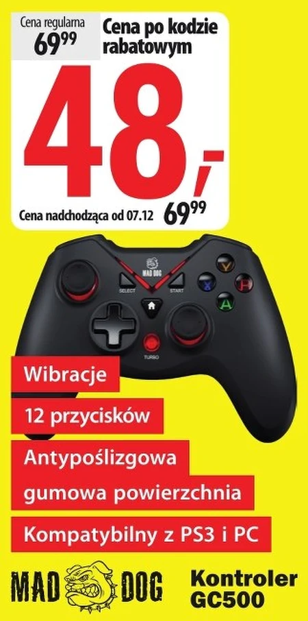 Бездротовий контролер Mad Dog