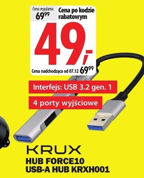 Hub usb KRUX niska cena