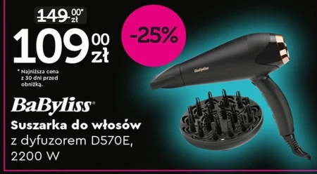 Suszarka do włosów Babyliss