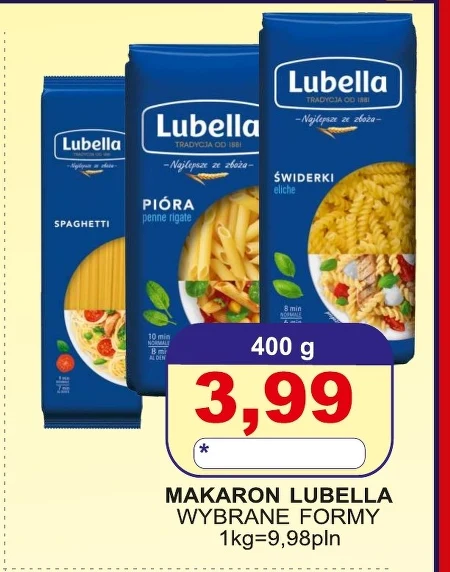 Паста Lubella