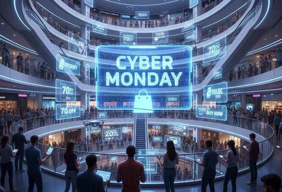 Cyber Monday - /midjourney