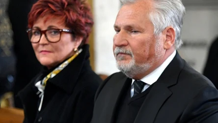 Jolanta i Aleksander Kwaśniewscy