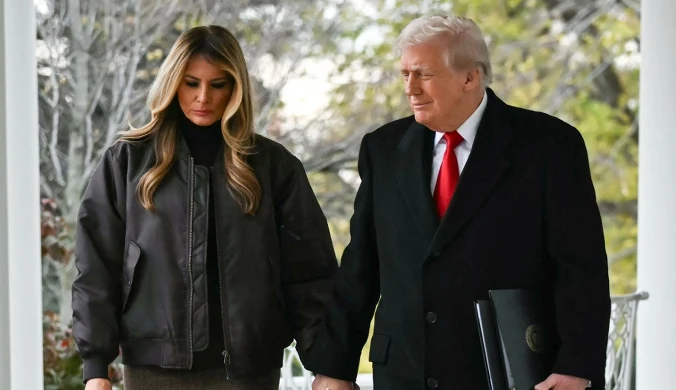 Para prezydencka zdecydowanie zwróciła na siebie uwagę podczas tradycji "ułaskawienia indyka"