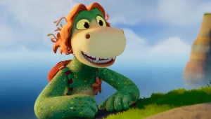 Kadr z animacji "Rufus. Potwór morski, który nie umiał pływać"