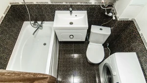 Nawet malutka łazienka będzie wyglądać na 2 razy większą. Wystarczy to 