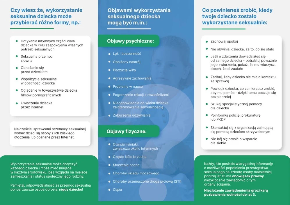 „Najważniejsze jest potraktowanie zwierzeń dziecka poważnie i pokazanie, że mu wierzymy”