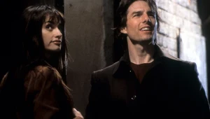 Tom Cruise i Penelope Cruz w filmie "Vanilla Sky"