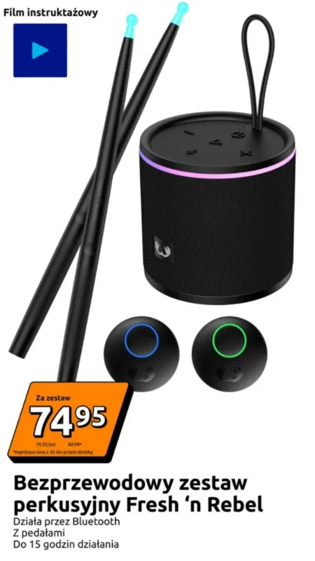 Zestaw perkusyjny Fresh