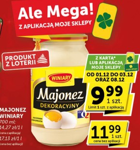 Majonez Winiary niska cena
