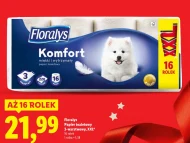 Туалетний папір Floralys