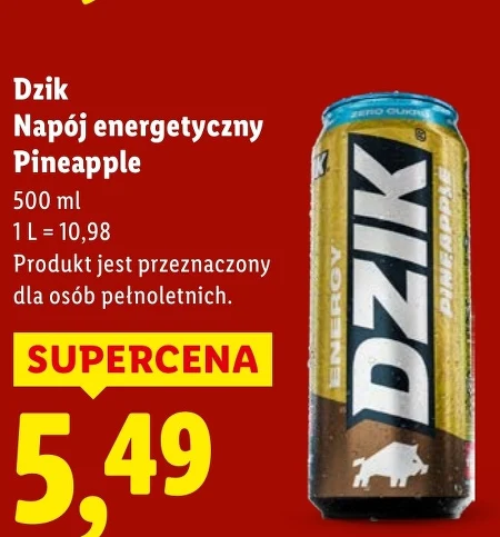 Енергетичний напій Dzik