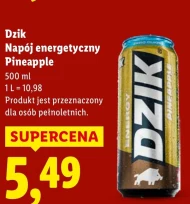 Napój energetyczny Dzik