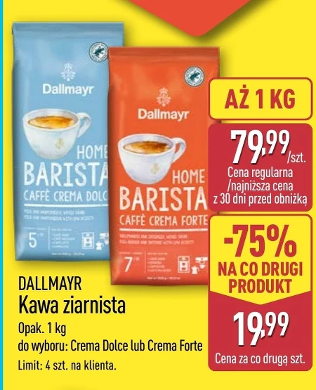 Kawa ziarnista Dallmayr