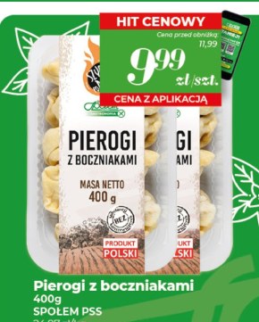 Pierogi PSS Społem niska cena