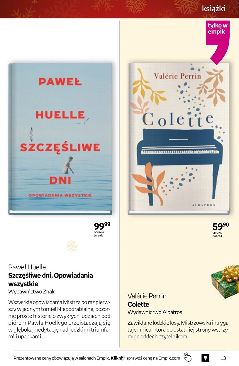 Gazetka: Tom kultury - EMPiK - strona 13