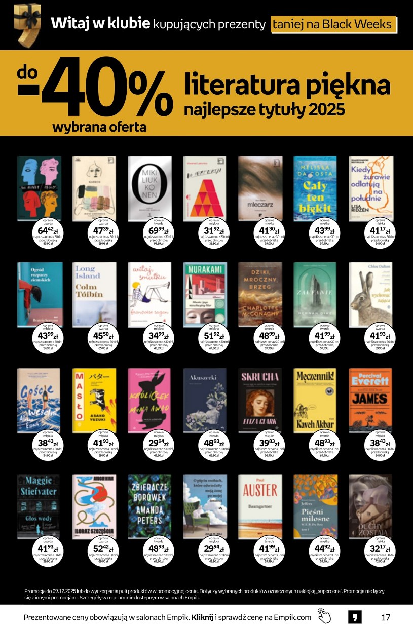 Gazetka: Tom kultury - EMPiK - strona 17