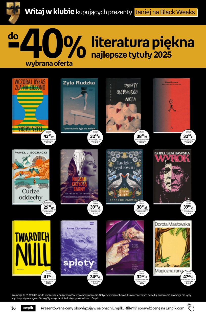 Gazetka: Tom kultury - EMPiK - strona 16