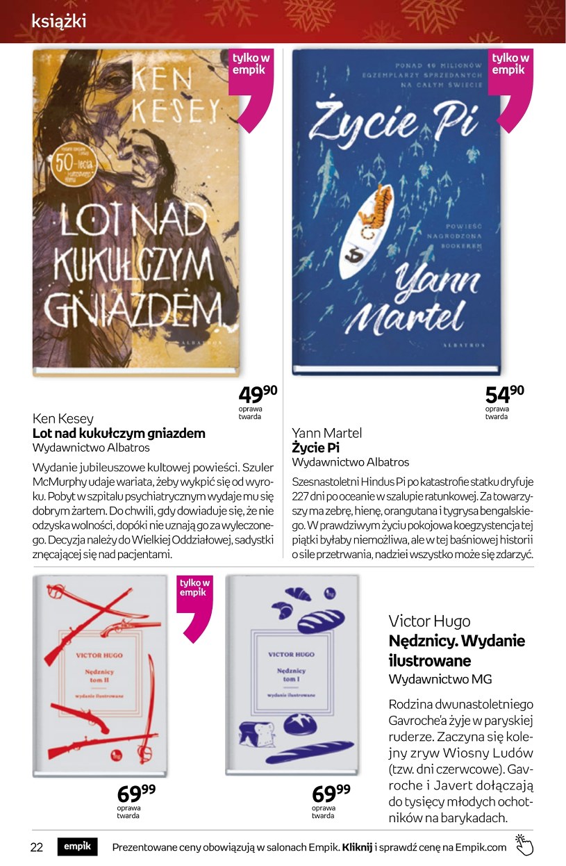 Gazetka: Tom kultury - EMPiK - strona 22