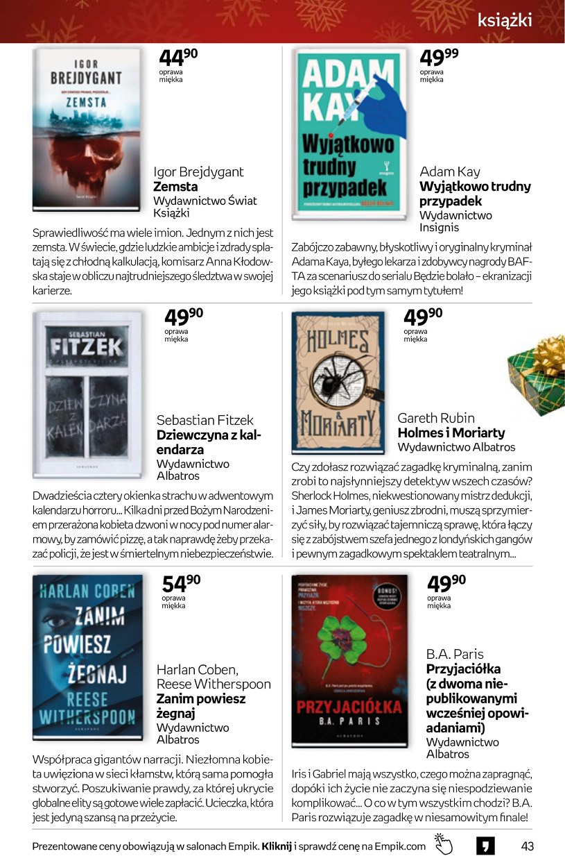 Gazetka: Tom kultury - EMPiK - strona 43