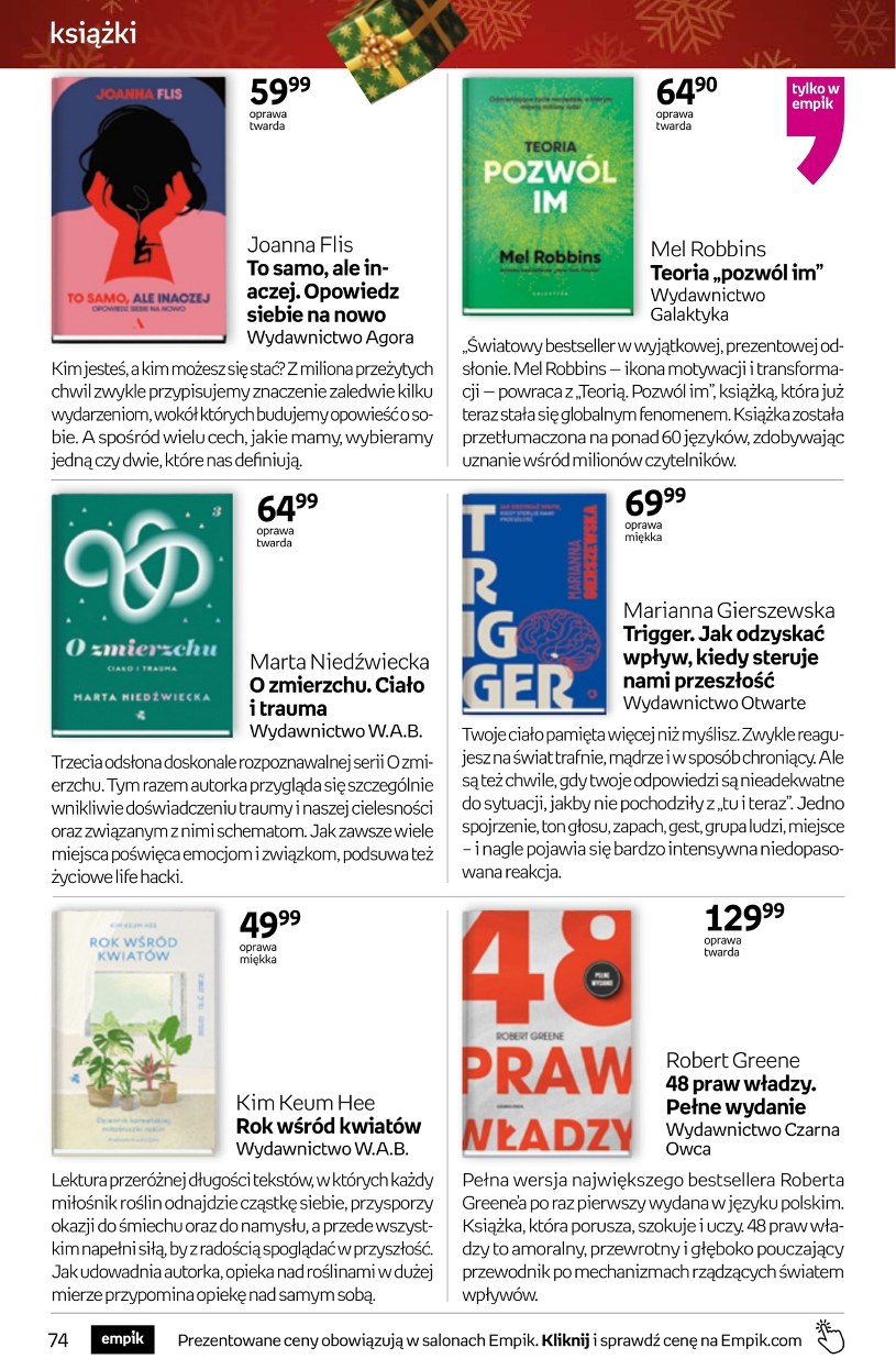 Gazetka: Tom kultury - EMPiK - strona 74