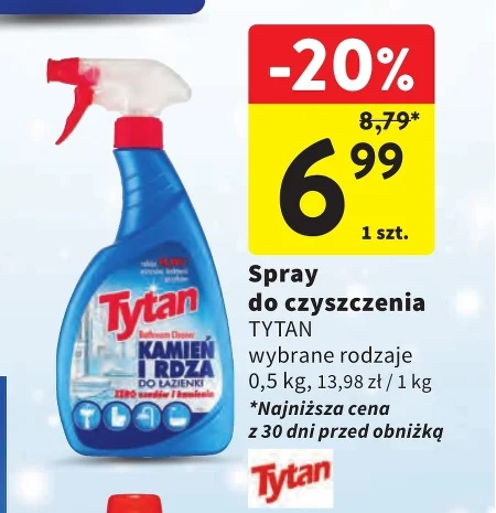 Spray do czyszczenia Tytan