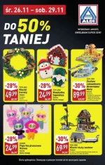 Do 50% taniej w Aldi