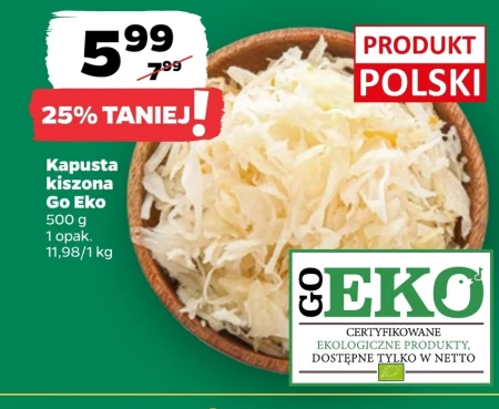 Kapusta kiszona go eko