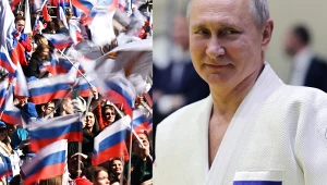 Kreml ogłasza wielki triumf. Rosyjski hymn wybrzmiał dwukrotnie. "Nasza duma"